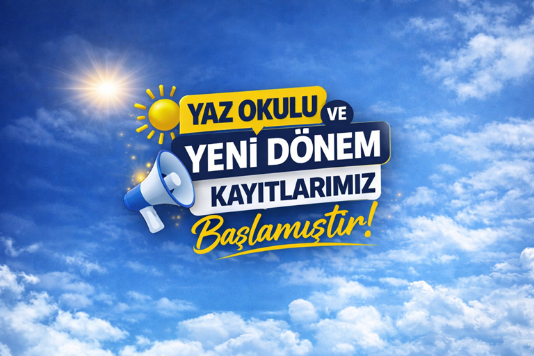 Yaz dönemi kurs kayıtlarımız başladı